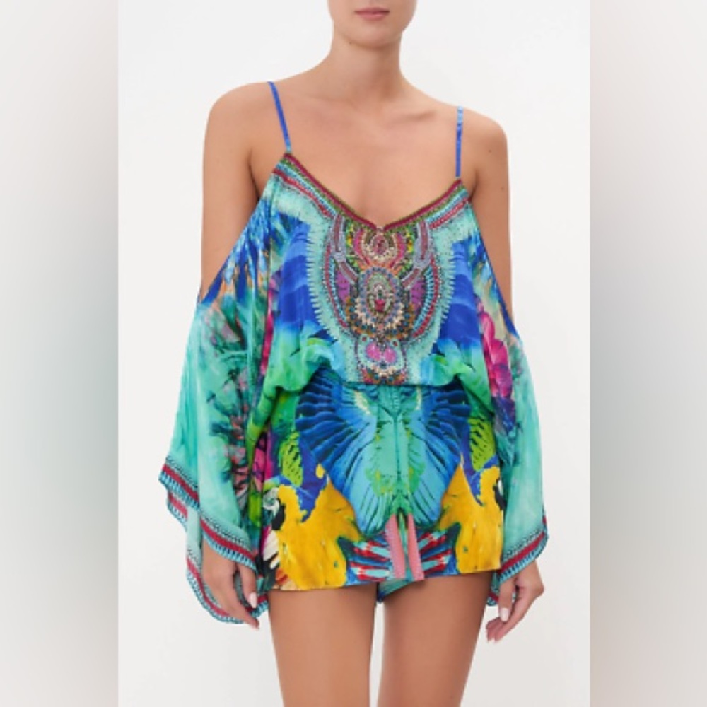 Age of Asteria: Camilla Drop Shoulder Playsuit